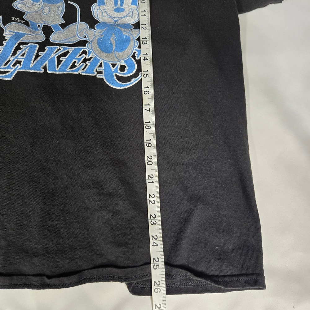 Disney Junk Food Mickey Minnie Lakers T Shirt Black Mens‎ Large Streetwear - Picture 5 of 7
